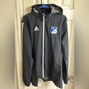 Adidas Millonarios FC jacket size Small perfect conditions Colombia